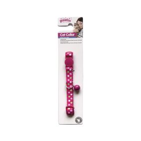 Pawise Cat Collar - Polka Dots - Pink