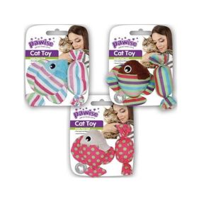 Pawise Fish & Candy Cat Toy