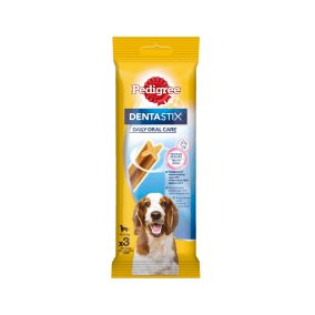 Pedigree Denta Stix Dog Treats Medium, 77g