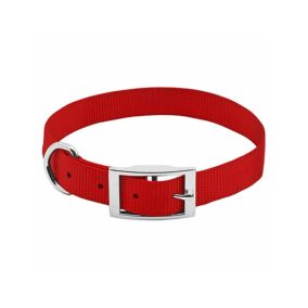 Pet Expert Adjustable Dog Collar - Red