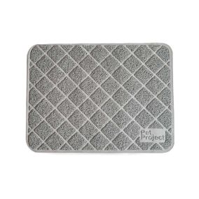 Pet Project Litter Trapping Mat - Cool Grey