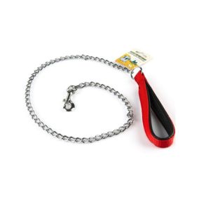 Pets.Love.Earth Chain Dog Leash - Red