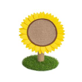 Pets.Love.Earth Sunflower Shaped Claw Cat Scratching Post