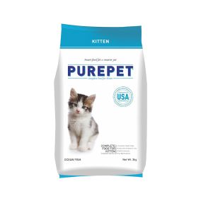 Purepet Ocean Fish Dry Kitten Food - 3 Kg