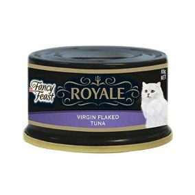 Purina Fancy Feast Royale Virgin Flaked Tuna Wet Cat Food, 85g