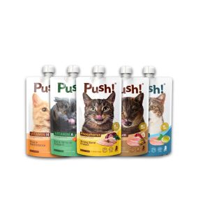 Push Happy Functional Puff All Flavors Combo Pack - 110 g - Pack of 5