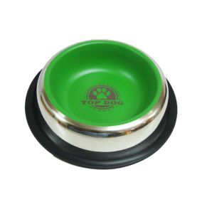 Raintech Bottom Paint & Print Stainless Steel Special Pet Bowl - 23.0cm