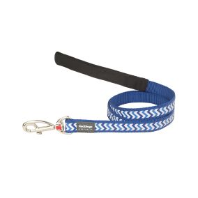 RedDingo Fixed Length Reflective Zikki Dog Lead - Medium