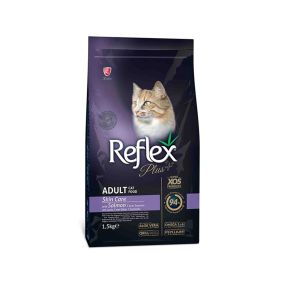 Reflex Plus Skin Care Adult Dry Cat Food with Salmon - 1.5 kg