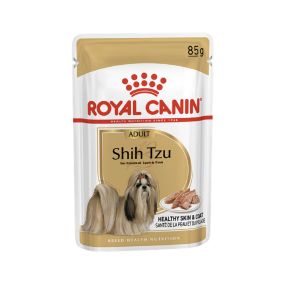 Royal Canin Breed Health Nutrition Shih Tzu Pouch Wet Dog Food - 12 x 85 g