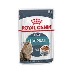 Royal Canin Feline Care Nutrition Hairball Gravy Cat Food Pouch - 85 g