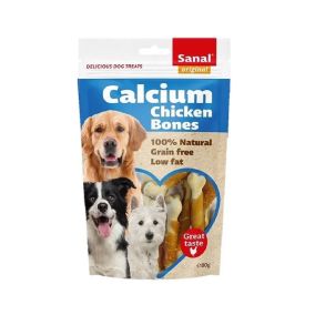 Sanal Calcium Bone Dog Treat, 80g