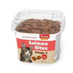 Sanal Cat Salmon Bites cup - 75g