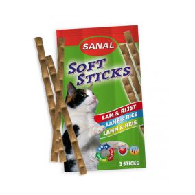 Sanal Cat Softsticks Lamb & Rice, 15g