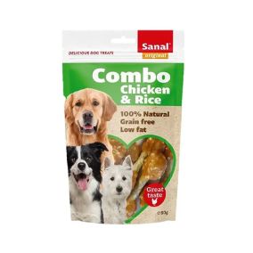 Sanal Combo Chicken and Rice Dog Treat - 80 g