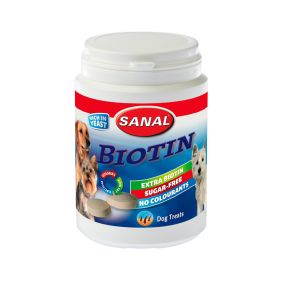 Sanal Dog Biotin Tablets Jar, 350g