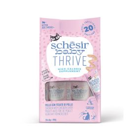 Schesir Baby Chicken With Chicken Liver in Cream Wet Cat Food - 160 g