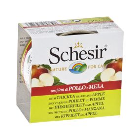 Schesir Chicken with Apple Fruit Canned Cat Food - 75 g