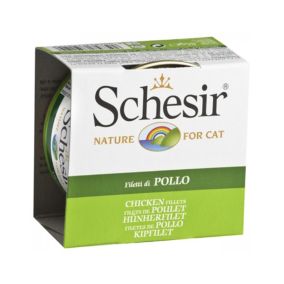 Schesir Jelly Chicken Fillet Cat Food - 85g - Pack of 12