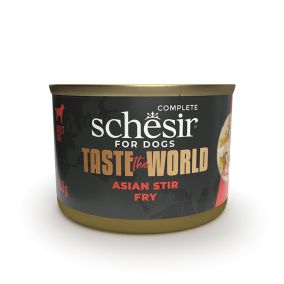 Schesir Taste The World Asian Stir Fry Broth Canned Dog Food - 150 g