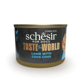 Schesir Taste The World Lamb with Cous Cous Broth Canned Dog Food - 150 g