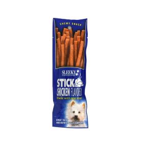 Sleeky Sticks Chicken Flavored Dog Treats, 50g