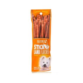 Sleeky Sticks Lamb Flavored Dog Treats, 50g