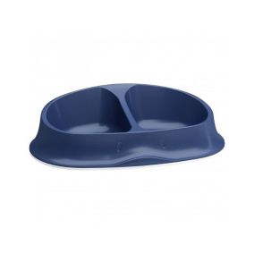 Stefanplast Chic Double Bowl, Navy Blue