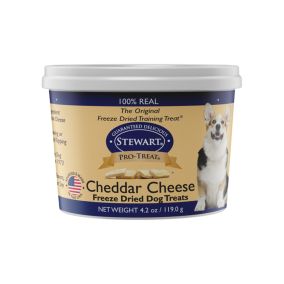 Stewart Pro-Treat Cheddar Cheese Dog Treats, 4.2 oz