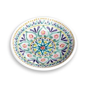 Tarhong Boho Medallion Saucer, 5.2" x 5.2" x 1.1"