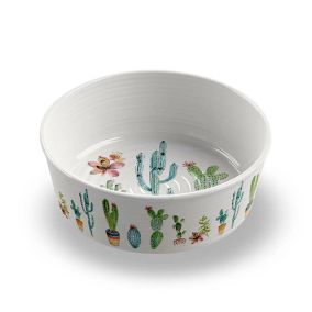 Tarhong Cactus Pet Bowl Medium, 6.7" x 6.7" x 2.3"