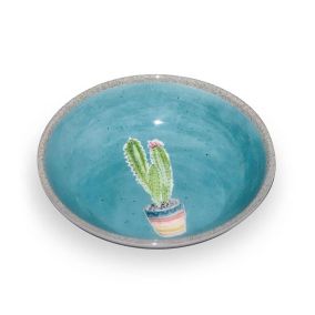 Tarhong Cactus Pet Saucer, 5.2" x 5.2" x 1.1"