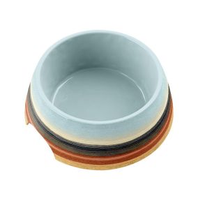 Tarhong Desert Stripe Pet Bowl Medium, Ombre, 7.1 X 7.1 X 2.8