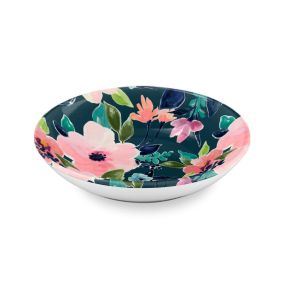 Tarhong Floral Pet Saucer, 5.2" x 5.2" x 1.1"