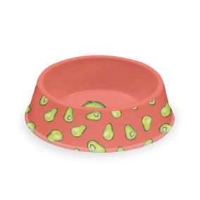 Tarhong Fun Food Avocado Pet Bowl Large, 9.8" x 9.8" x 2.8"