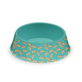 Tarhong Fun Food Hot Dog Pet Bowl Large, 9.8" x 9.8 " x 2.8"