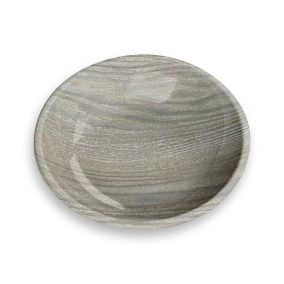 Tarhong Grey French Oak Saucer, 5.2" x 5.2" x 1.1"