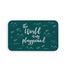 Tarhong Playground Pet Placemat, 11.5" x 19"