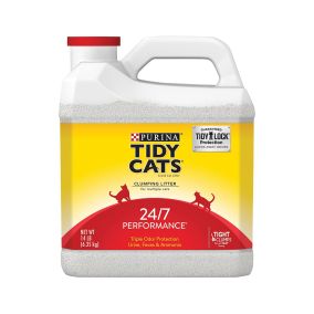 Tidy Cats Multi Cat Clumping 24x7 Performance Cat Litter - 6.35 Kg (14 lb)