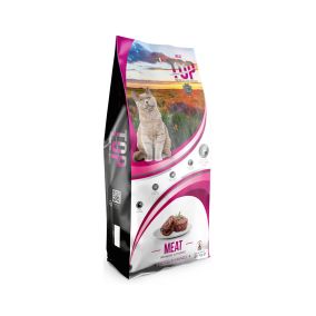 Top Premium Food with Beef Adult Dry Cat Food - 20 kg