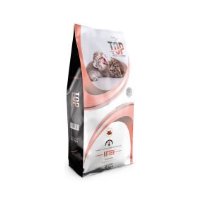 Top Premium Food with Chicken Dry Kitten Food - 10 kg