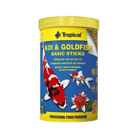 Tropical Koi & Goldfish Basic Sticks Food