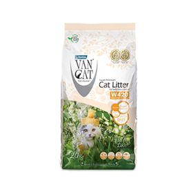 Van Cat Unscented Clumping Cat Litter - 20 kg