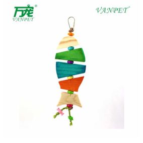 Vanpet Fish Shaped Bird Toy - 28.5 x 8 cm