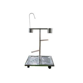 VanPet LBW-1843 Metal Bird Perch - 60L x 40W x 82H cm