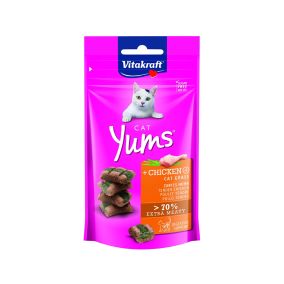 Vitakraft Cat Yums Chicken & Catnip Cat Treat - 40g