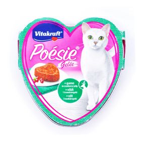 Vitakraft Poesie Jelly Deer In Cranberry Aspic Canned Cat Food - 85 g - Pack of 15