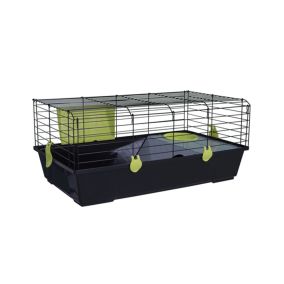 Voltrega Rabbit Cage 530, Black, 80L x 46W x 35H cm