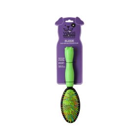 Wags & Wiggles Dual Sided Pin Brush for Large Long Haired Dogs