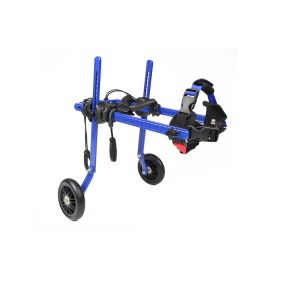 Walkin Wheels Wheelchair for Mini Dogs - Blue